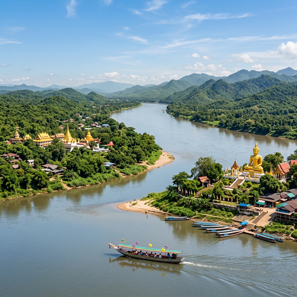 Golden Triangle Mekong River Chiang Rai